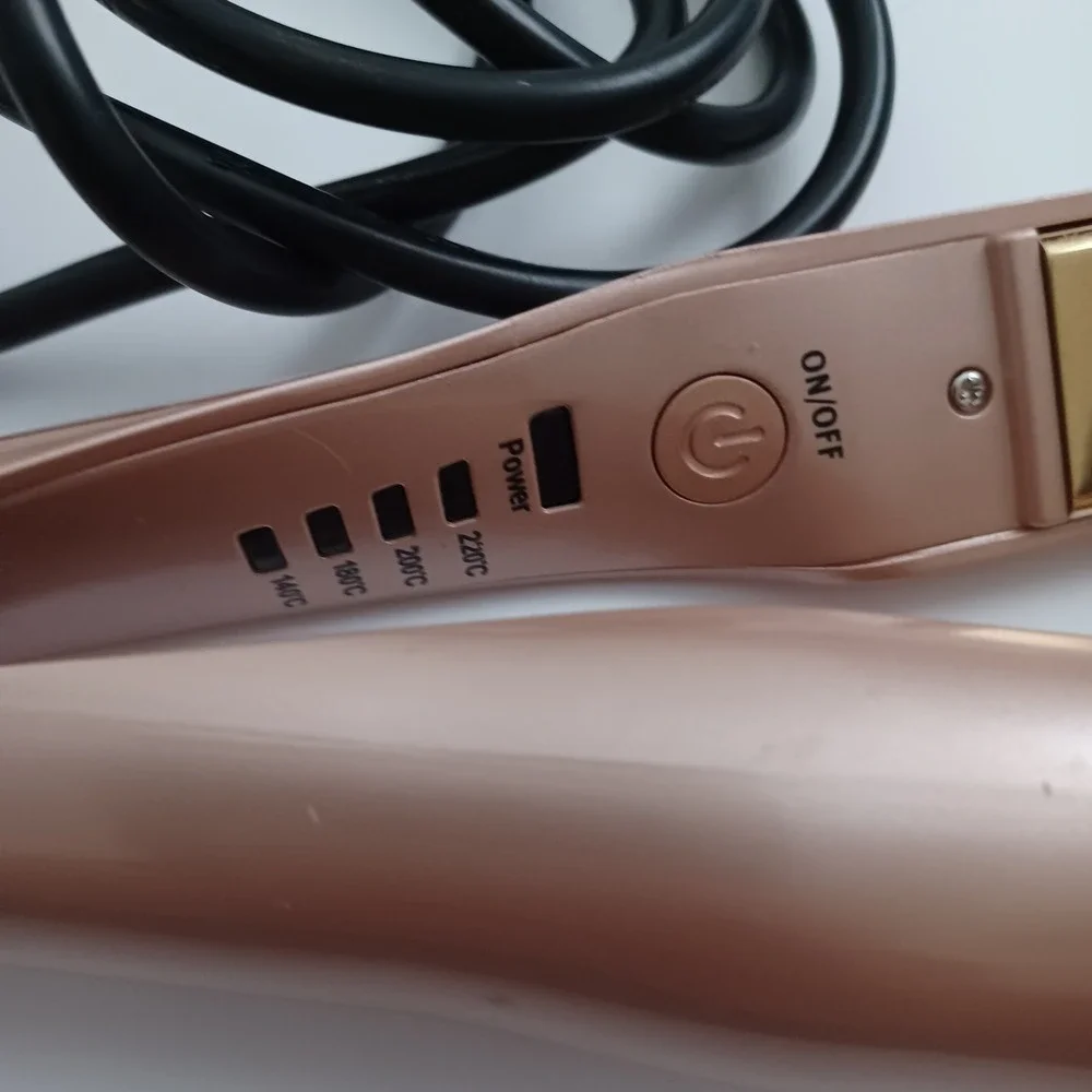 Curling Iron Professional 2 in 1 Twist Hair Curling & Straightening Iron